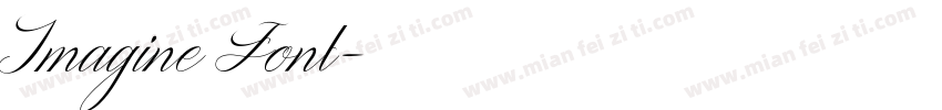 Imagine Font字体转换